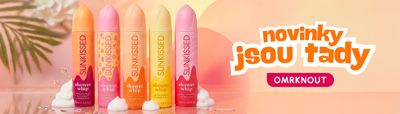 novinky - sunkissed pěny