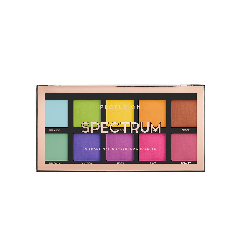 barevna paletka stinu spectrum