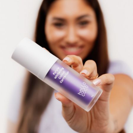 hello coco fialový korektor na bělení zubů, 30ml