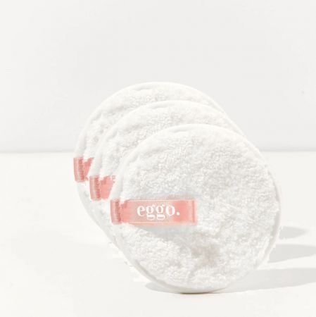 Eggo čistící odličovací tampony na pleť, Pink