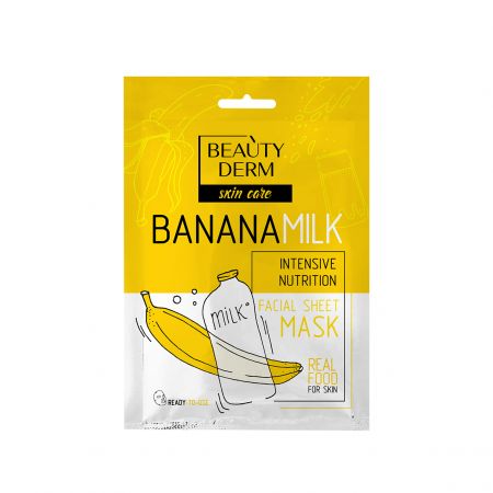 Beauty Derm maska banánové mléko, 25ml