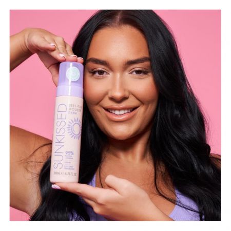 Sunkissed samoopalovací pěna, Dark, 200ml