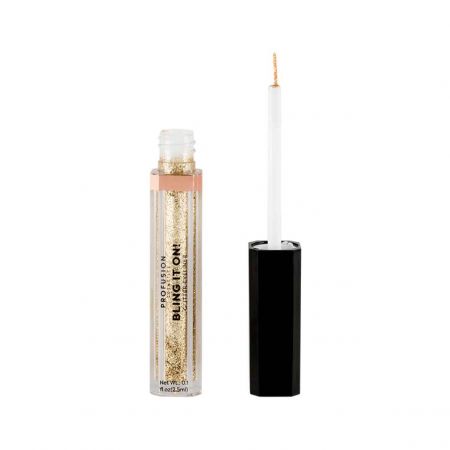 Profusion glitterová oční linka Bling It On, Gold Rush, 2,5ml