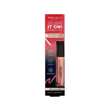 Profusion glitterová oční linka Bling It On, Pink Rhodonite, 2,5ml