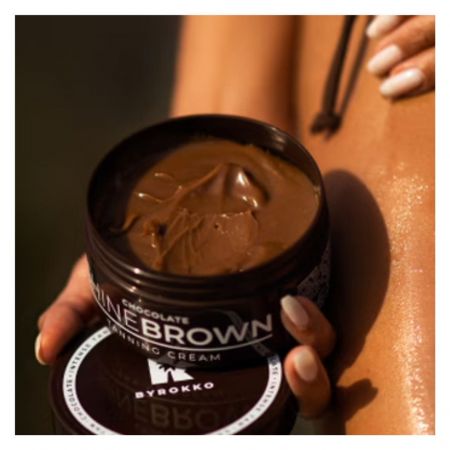 ByRokko přípravek k urychlení a prodloužení opálení Shine Brown Chocolate, 200ml