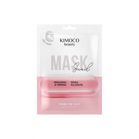 Kimoco Beauty obnovující, zpevňující pleťová maska s extraktem šnečího slizu, 23ml