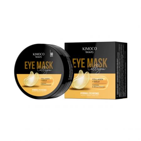 Kimoco Beauty zpevňující, rozjasňující maska pro oční okolí s kolagenem a zlatem 60ks g?
