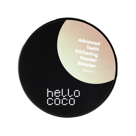 hello coco prášek na bělení zubů Booster, 30g