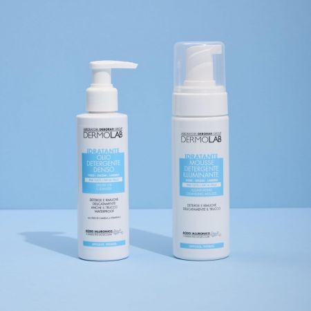 Dermolab hydratační rozjasňující čistící pěna, 150ml