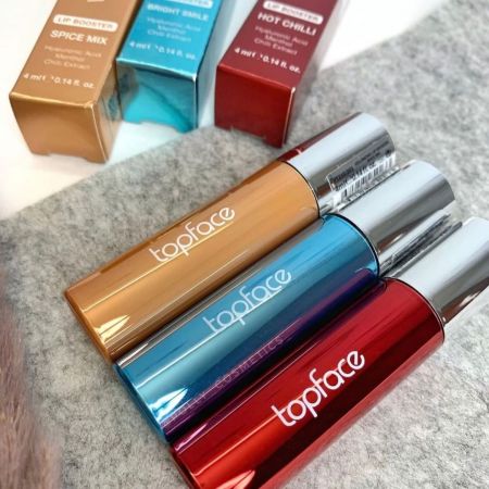 Topface zvětšující lesk na rty Volumizing Lip Booster, Spice Mix, 4ml