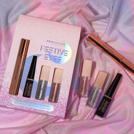 Profusion set pro dokonalé oči Festive Eyes Sparkle , 4ks