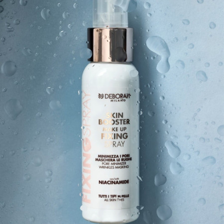 Deborah Milano fixační sprej na make-up Skin Booster s niacinamidem a heřmánkem, 75ml