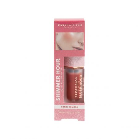 Profusion třpytivá tekutá tvářenka Shimmer Blush Hour, Berry Mimosa, 6ml
