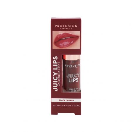 Profusion vyživující olej na rty Juicy Lip Tint, Black Cherry, 4,5ml