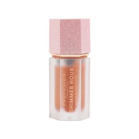 Profusion třpytivá tekutá tvářenka Shimmer Blush Hour, Peach Mimosa, 6ml