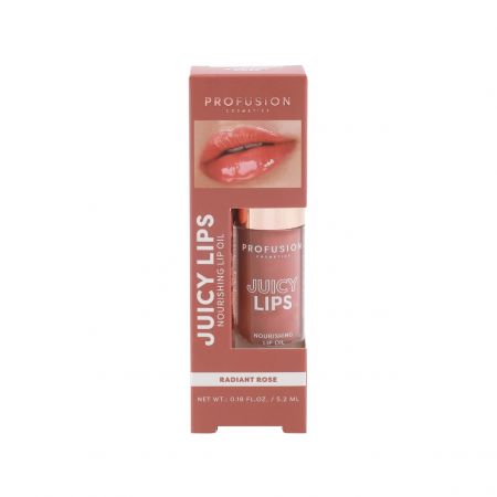 Profusion vyživující olej na rty Juicy Lip Tint, Radiant Rose, 4,5ml