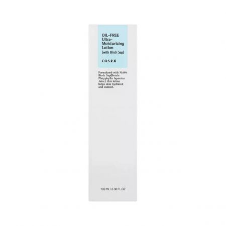 COSRX hydratační pleťové mléko, Oil Free Ultra Moisturizing Lotion, 100ml