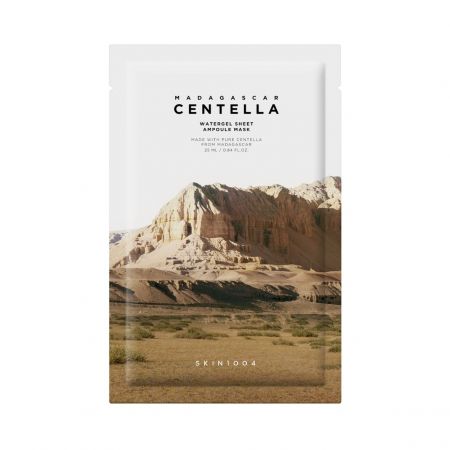 Skin1004 hydratační a zklidňující pleťová maska, Madagascar Centella Watergel Sheet Ampoule Mask, 1ks