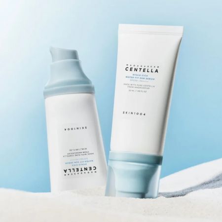 Skin1004 ochranný hydratační krém na obličej s SPF 50+ Madagascar Centella Hyalu-Cica Water-Fit Sun Serum, 50ml