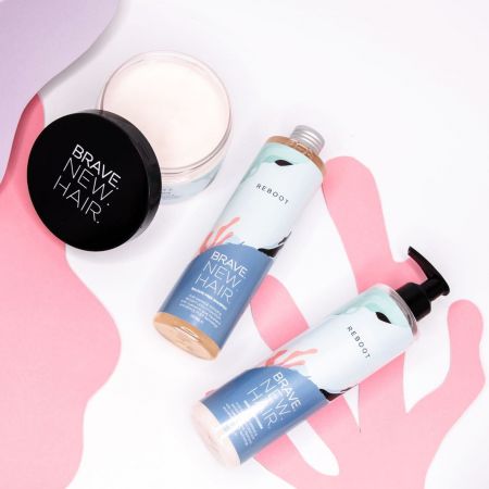 Brave New Hair revitalizační a hloubkově hydratační kondicionér na vlasy, Reboot, 250ml