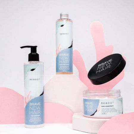 Brave New Hair revitalizační a hloubkově hydratační šampon na vlasy, Reboot, 250ml