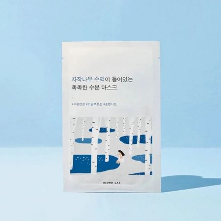 Round Lab hydratační pleťová maska s březovou mízou Birch Juice Moisturizing Mask, 25ml