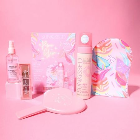 Sunkissed dárková sada pro dokonalé opálení Pure Glow Medium