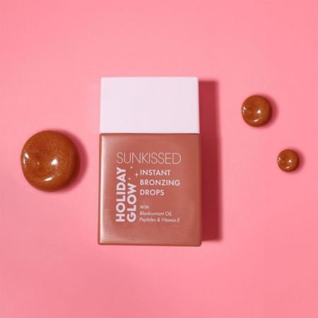 Sunkissed třpytivý tekutý bronzer Holiday Glow, 28ml