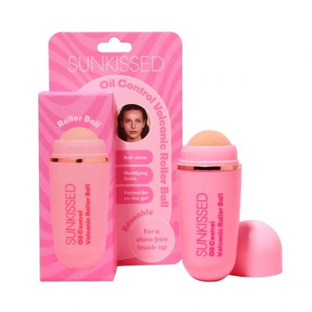 Sunkissed roller s vulkanickým kamenem pro odstranění přebytečného mazu z pleti