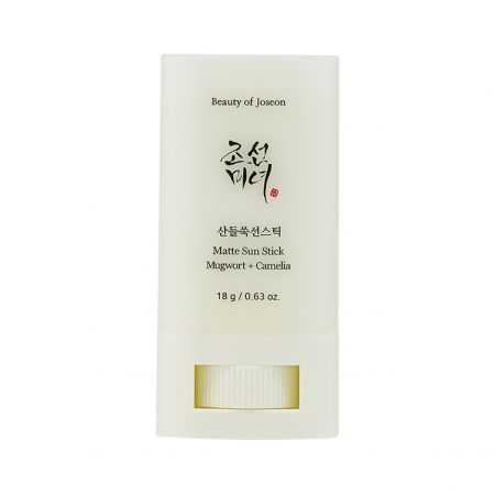 Beauty of Joseon matující tyčinka na ochranu proti slunci s SPF50+ PA++++ Matte Sun Stick Mugwort+Camelia, 18g