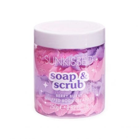 Sunkissed mýdlový peeling Soap & Scrub, Berry Burst, 250g