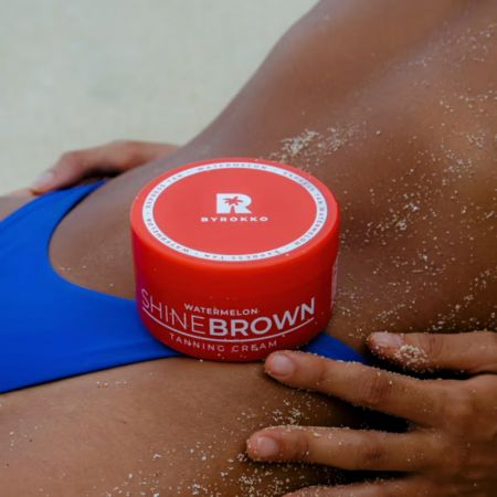 Byrokko super aktivní krém pro maximální opálení Shine Brown, Watermelon, 200ml