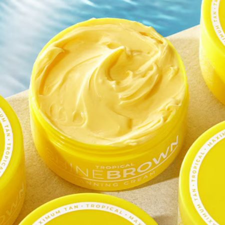 Byrokko super aktivní krém pro maximální opálení Shine Brown, Tropical, 190g