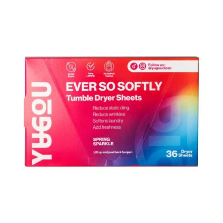 Yugou ubrousky do sušičky EVER SO SOFTLY, Spring Sparkle, 36ks