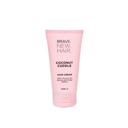 Brave New Hair bezoplachový hydratační krém na vlasy, Coconut Cuddle, 50ml