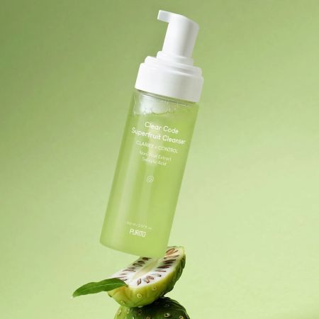 PURITO čistící pěna na obličej Clear Code Superfruit Cleanser, 150 ml