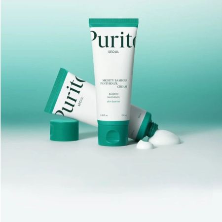 PURITO hydratační krém s panthenolem a bambusem Mighty Bamboo Panthenol Cream, 100ml