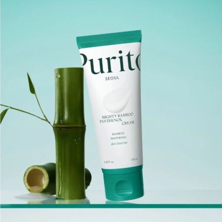 PURITO hydratační krém s panthenolem a bambusem Mighty Bamboo Panthenol Cream, 100ml