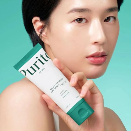 PURITO hydratační krém s panthenolem a bambusem Mighty Bamboo Panthenol Cream, 100ml