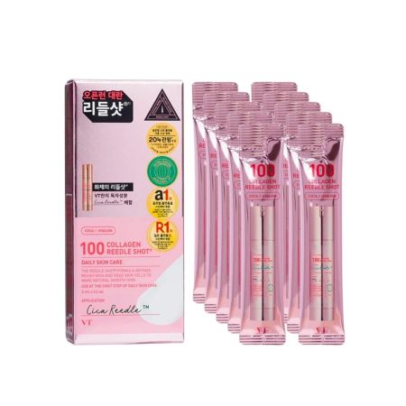 VT Cosmetics sérum s mikrojehličkami Collagen REEDLE SHOT 100, 2ml*10ks