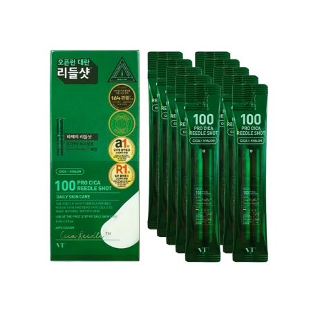 VT Cosmetics sérum s mikrojehličkami PRO CICA REEDLE SHOT 100, 2ml*10ks