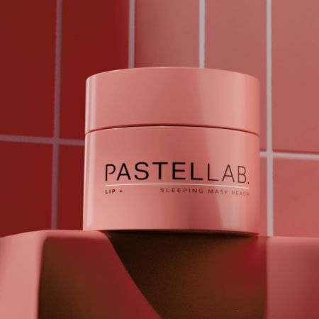 Pastel Cosmetics vyživující noční maska na rty, Pastel Lab Lip Sleeping Mask Peach, 10g