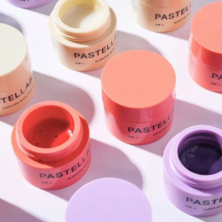 Pastel Cosmetics vyživující noční maska na rty, Pastel Lab Lip Sleeping Mask Peach, 10g