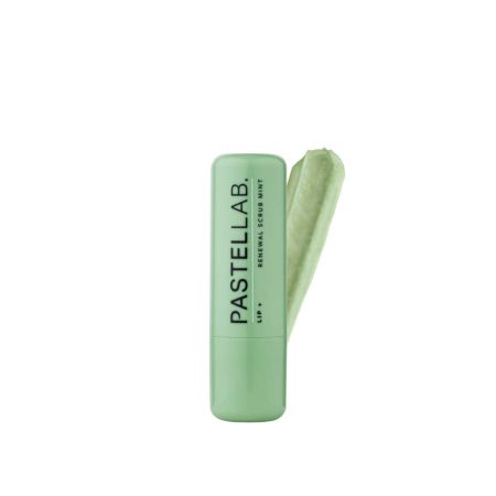 PASTELLAB osvěžující peeling na rty s mentolem, máslem a vitaminem E, Lip Renewal Scrub Mint, 4,5g