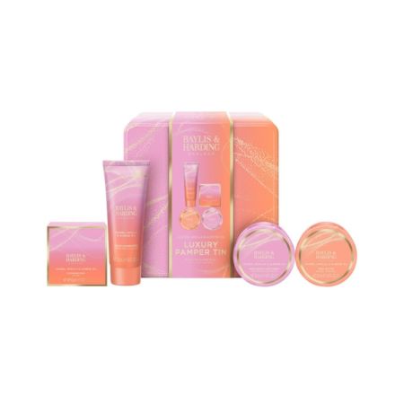 Baylis & Harding dárková sada péče o tělo Jojoba, Vanilla & Almond Oil, 4 ks