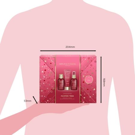 Baylis & Harding dárková sada péče o tělo Midnight Cherry, 3 ks