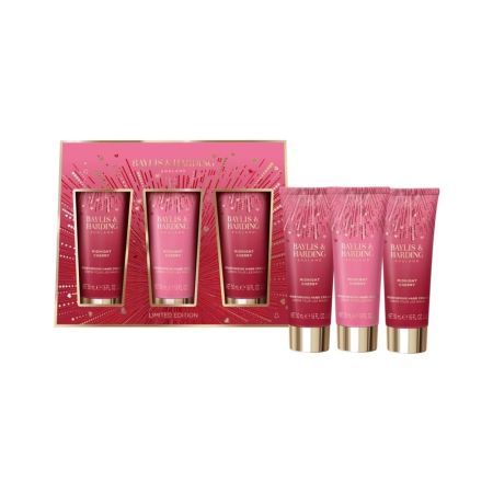 Baylis & Harding dárková sada krémů na ruce Midnight Cherry, 3 ks