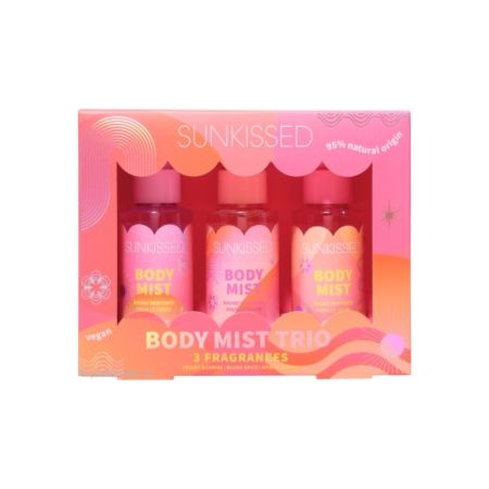 Sunkissed sada tělových sprejů Body Mist Trio, 3x100ml