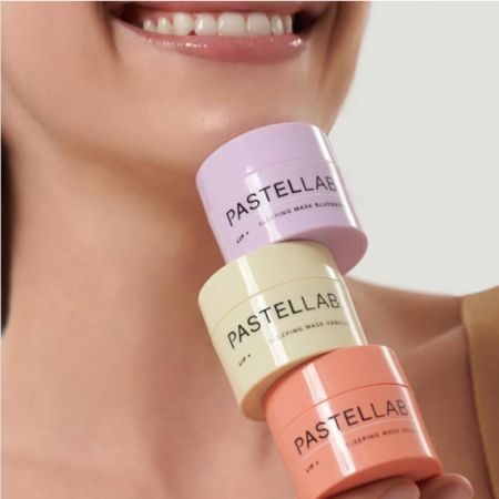 Pastel Cosmetics vyživující noční maska na rty, Pastel Lab Lip Sleeping Mask Blueberry, 10g