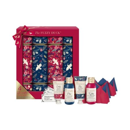 Baylis & Harding dárková sada péče o tělo The Fuzzy Duck Winter Wonderland Crackers, 4 ks